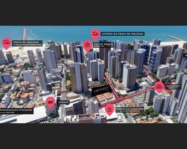 Apto compacto de luxo, de 21m², em construção, entrega em 2025