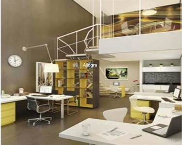 As salas comerciais do Double Office Santana vão de 39m² até laje inteira ou escritórios D