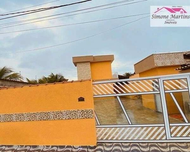 Casa com 2 dormitórios à venda, 70 m² por R$ 329.000,00 - Cibratel II - Itanhaém/SP