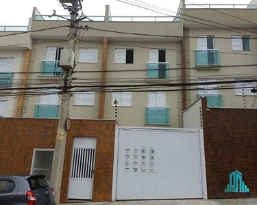 Cobertura para Venda em Santo André, Vila Humaitá, 2 dormitórios, 1 banheiro, 1 vaga