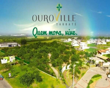 D Barros Imoveis disponibiliza terrenos para venda no Condominio OuroVille em Taubaté