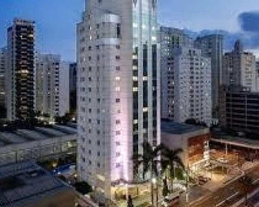 Flat à venda no Intercity Ibirapuera, com 26 m², 1 dormitório e 1 vaga