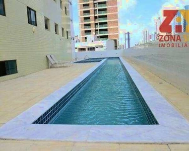 Flat com 1 dormitório à venda, 40 m² por R$ 315.000,00 - Manaíra - João Pessoa/PB