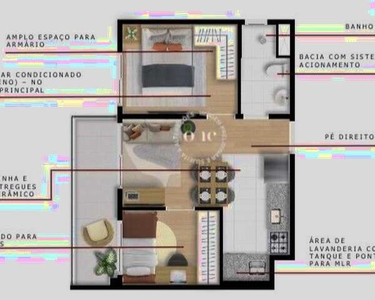 LANÇAMENTO EM MOEMA / Apartamentos 27 à 43 m² / 1 e 2 dormitórios