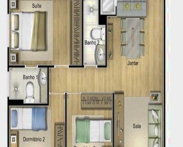 LINDO APARTAMENTO- CONDOMÍNIO ALTOS DO PACAEMBU- EM JUNDIAI