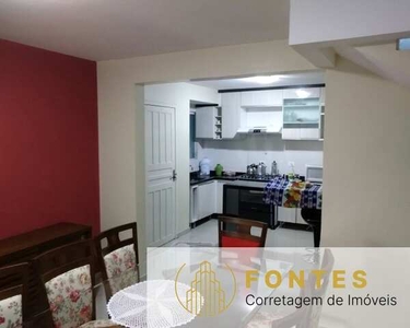 Sobrado 4 dormitórios, 2 bwc, 2 salas, cozinha, sala de jantar, lavanderia, sacada 40 m²