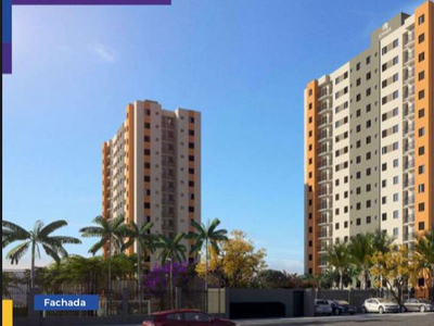 Apartamento em Chácaras Americanas, Anápolis/GO de 64m² 2 quartos à venda por R$ 219.000,00