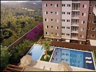Apartamento em Jardim Barro Branco, Cotia/SP de 45m² 2 quartos à venda por R$ 319.000,00