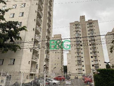 Apartamento em Jardim Maria Duarte, São Paulo/SP de 51m² 2 quartos à venda por R$ 170.727,36
