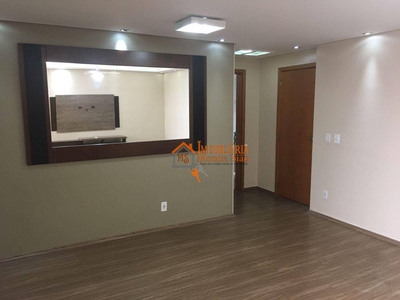 Apartamento em Jardim Nova Taboão, Guarulhos/SP de 76m² 3 quartos para locação R$ 2.125,00/mes