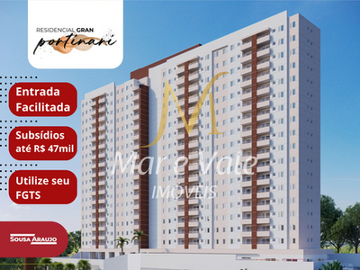 Apartamento em Monte Castelo, São José dos Campos/SP de 44m² 2 quartos à venda por R$ 259.000,00