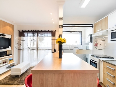 Apartamento em Vila Nova Conceição, São Paulo/SP de 40m² 1 quartos para locação R$ 3.431,00/mes