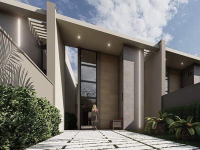 Casa em Guaribas, Eusébio/CE de 141m² 4 quartos à venda por R$ 619.000,00