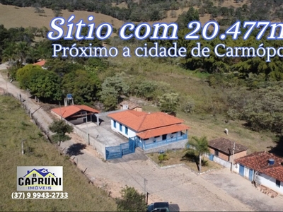 Fazenda em Morro Das Pedras, Carmópolis De Minas/MG de 10m² 5 quartos à venda por R$ 989.000,00