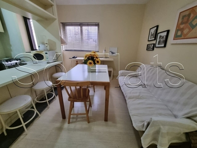 Flat em Jardim Paulista, São Paulo/SP de 32m² 1 quartos para locação R$ 2.000,00/mes