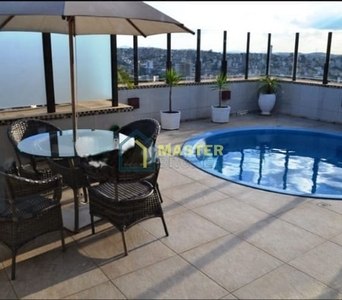 Penthouse em Grajaú, Belo Horizonte/MG de 190m² 4 quartos à venda por R$ 1.349.000,00