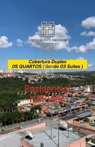 Penthouse em Taguatinga Sul (Taguatinga), Brasília/DF de 214m² 5 quartos à venda por R$ 1.299.000,00