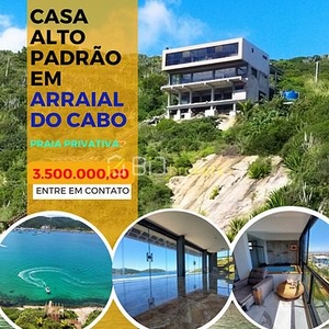 Sobrado em , Arraial do Cabo/RJ de 400m² 2 quartos à venda por R$ 3.499.000,00