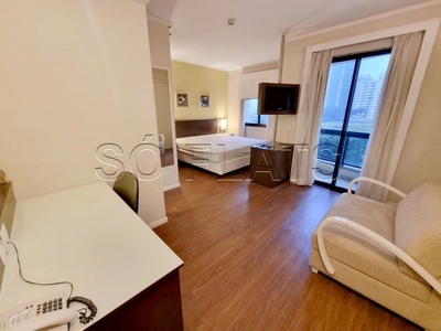 Studio em Jardim Anália Franco, São Paulo/SP de 27m² 1 quartos para locação R$ 1.800,00/mes