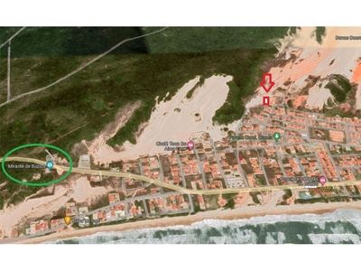 Terreno em Búzios, Nísia Floresta/RN de 800m² à venda por R$ 113.000,00