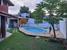 Casa para Locação em Lauro de Freitas, Vilas Do Atlântico, 4 dormitórios, 3 suítes, 4 banh