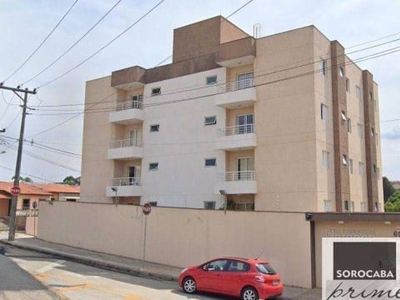 Apartamento com 2 dormitórios à venda, 52 m² por r$ 280.000,00 - jardim vera cruz - sorocaba/sp