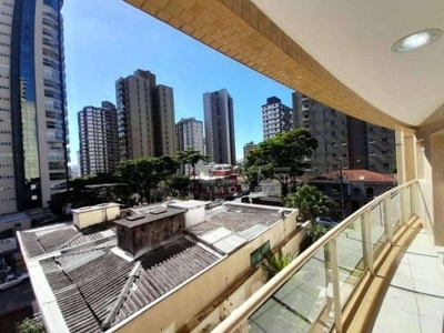 Apartamento com 3 dormitórios para alugar, 126 m² por r$ 4.886,39/mês - jardim - santo andré/sp