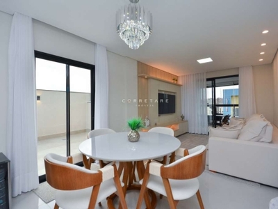 Apartamento com 3 quartos à venda no boa vista, curitiba , 133 m2 por r$ 1.200.000