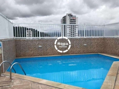 Apartamento para locação em santos localizado no bairro da vila mathias.