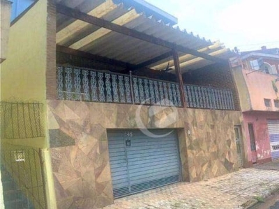 Casa, 190 m² - venda por r$ 600.000,00 ou aluguel por r$ 2.285,00/mês - jardim ipanema - santo andré/sp