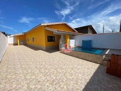 Casa à venda, 77 m² por r$ 320.000,00 - flórida mirim - mongaguá/sp