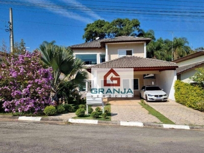 Casa com 3 dormitórios, 250 m² - venda por r$ 1.400.000,00 ou aluguel por r$ 6.500,00/mês - condomínio vila rica - vargem grande paulista/sp