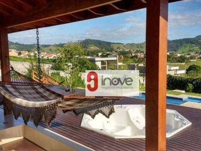 Casa com 3 dormitórios à venda, 240 m² por r$ 1.800.000,00 - vale dos lagos - joanópolis/sp