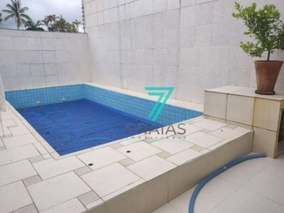 Casa com 3 dormitórios à venda, 289 m² por r$ 1.000.000,00 - praia da enseada - guarujá/sp