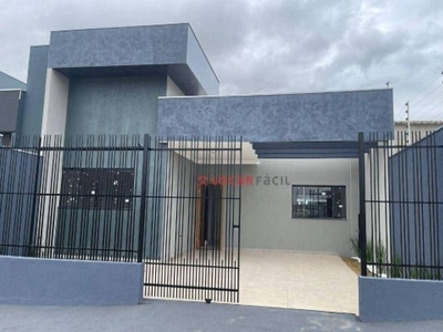 Casa com 3 dormitórios à venda, 73 m² por r$ 280.000 - cidade alta - maringá/pr