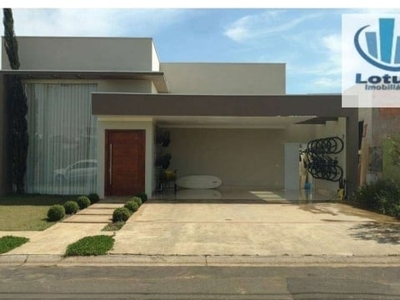 Casa com 4 dormitórios à venda, 267 m² - condomínio residencial lago da barra - jaguariúna/sp