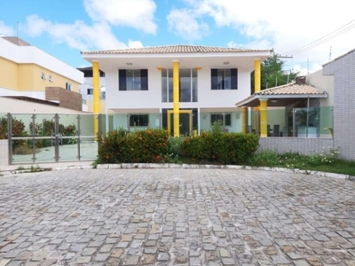 Casa duplex alto padrão com 4 dormitórios à venda, 300 m² por r$ 1.390.000 - av. priscila dultra - vilas do atlântico/ba