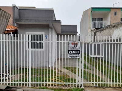 Casa para venda com 34 metros quadrados com 2 quartos em campo de santana - curitiba - pr