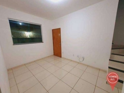 Cobertura com 3 dormitórios à venda, 90 m² por r$ 250.000,00 - santa rosa - sarzedo/mg