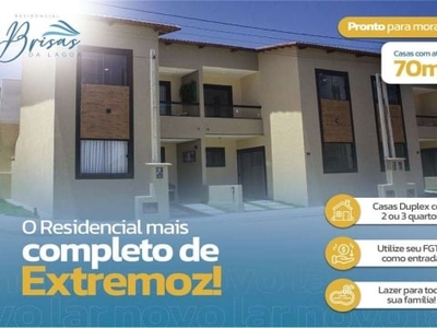 Excelente oportunidade de casa duplex - brisas da lagoa