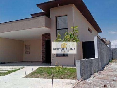 Exelente casa térrea de 3 dorm. no condomínio malibu - caçapava sp