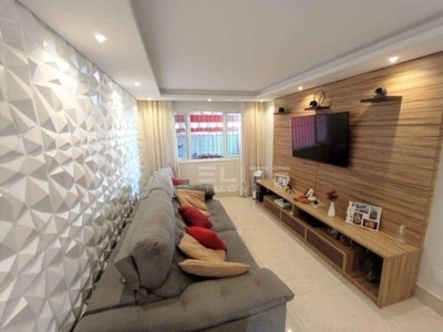 Sobrado com 4 dormitórios para alugar, 306 m² por r$ 4.205,00/mês - vila valparaíso - santo andré/sp