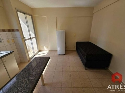 Studio com 1 dormitório para alugar, 25 m² por r$ 1.050,00/mês - setor bueno - goiânia/go