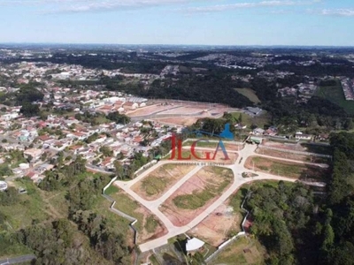 Terreno à venda, 184 m² por r$ 245.800,00 - vila rivabem - campo largo/pr