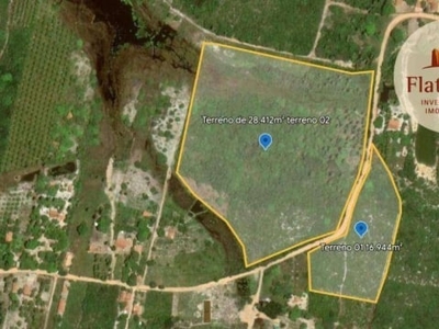 Terreno à venda em lagoinha, 47.900 m² por r$ 1.200.000 - lagoinha - paraipaba/ce