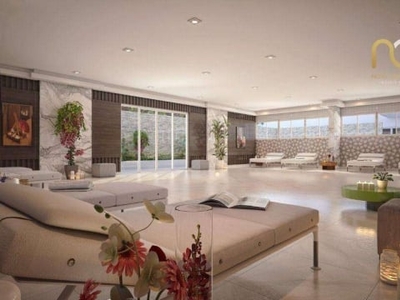 Apartamento à venda, 60 m² por r$ 406.600,00 - boqueirão - praia grande/sp