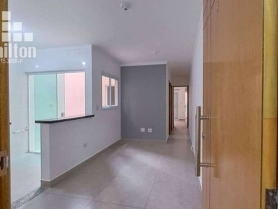 Apartamento com 2 dormitórios à venda, 55 m² por r$ 284.000,00 - vila príncipe de gales - santo andré/sp