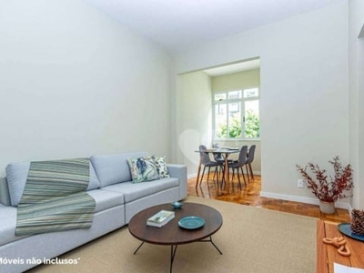 Apartamento com 2 dormitórios à venda, 78 m² por r$ 850.000,00 - laranjeiras - rio de janeiro/rj