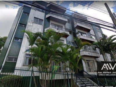 Apartamento com 3 dormitórios para alugar, 120 m² por r$ 2.164,00/mês - cascatinha - juiz de fora/mg
