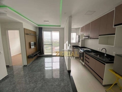 Apartamento para alugar, 50 m² por r$ 3.470,00/mês - rudge ramos - são bernardo do campo/sp